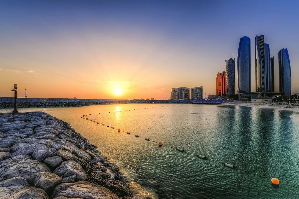 Abu Dhabi Etihad Towers - Cityscape